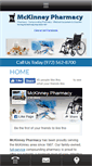 Mobile Screenshot of mckinneypharmacy.net